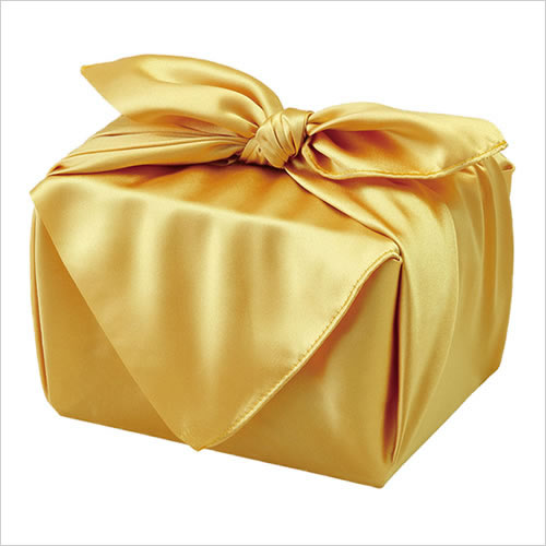 二四巾　金色ふろしき　サテン無地