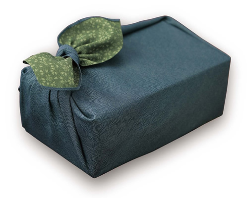 尺三巾ポリエステル一越織両面柄　サメ小紋/小桜　10枚セット