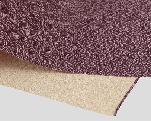 二巾ポリエステル一越織両面染　サメ小紋/無地　10枚セット